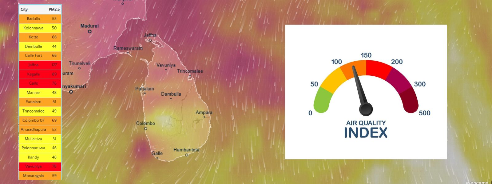 Air Quality Plummets Across Sri Lanka